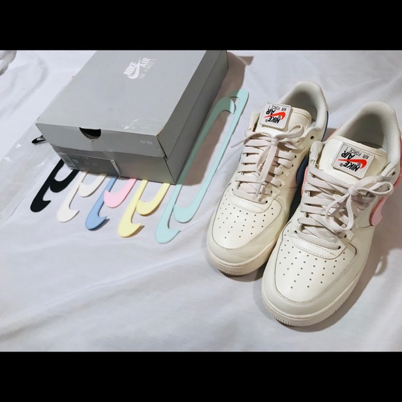 Nike af1 All star swoosh pack sail/sail size 10 - Picture 5 of 7